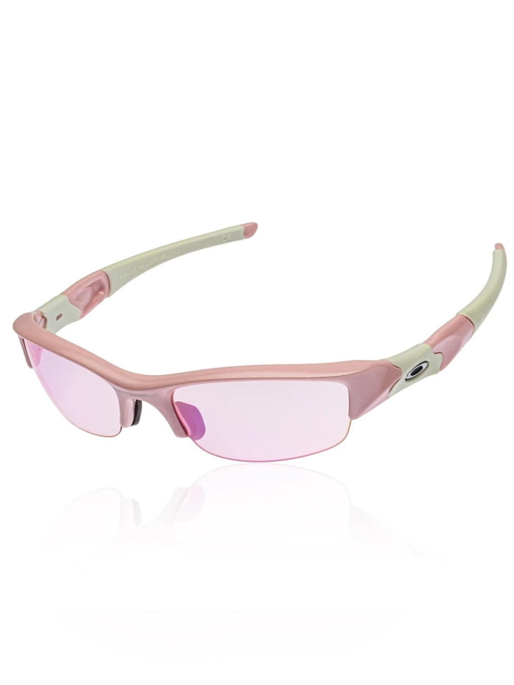 Pink Oakley Flak Jacket Sunglasses